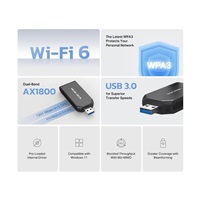 MERCUSYS MA70XM WiFi6 USB adapter (AX1800,2,4GHz/5GHz,USB3.0)