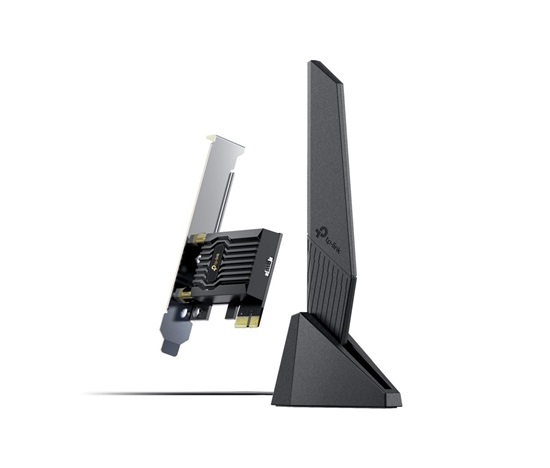 TP-Link Archer TXE73E WiFi6E PCIe adapter (AXE5400,2,4GHz/5GHz/6GHz,Bluetooth5.3)