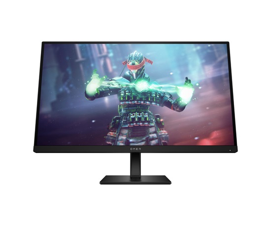 BAZAR - HP LCD OMEN 27k 27" 68.6 cm, UHD 3840x2160, 1ms, 400nits, HDMI,DP,USB-C, repro, výškově nastavitelný - Poškozený