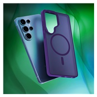 3mk ochranný kryt Smoke MagCase Purple pro Samsung Galaxy S26 Ultra