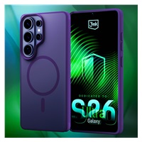 3mk ochranný kryt Smoke MagCase Purple pro Samsung Galaxy S26 Ultra