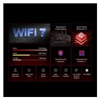 MERCUSYS MA49BE WiFi7 PCIe adapter (BE9300,2,4GHz/5GHz/6GHz,Bluetooth5.4)