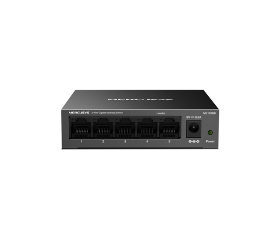MERCUSYS switch MS105GS (5xGbE, fanless)