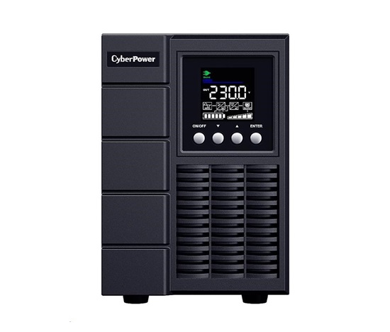 BAZAR - CyberPower Main Stream OnLine S UPS 1500VA/1350W, Tower, IEC C13 (2), SCHUKO (2) - Rozbaleno (Komplet)