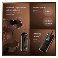 BAZAR - JOVS 4D v2 laserová světelná terapeutická maska - Poškozený obal (Komplet)