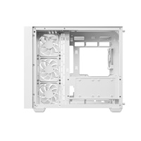 DEEPCOOL Case CG530U 4F WH, ATX, Průhledná bočnice, 4x120mm ARGB Fan, bílá
