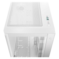 DEEPCOOL Case CG530U 4F WH, ATX, Průhledná bočnice, 4x120mm ARGB Fan, bílá