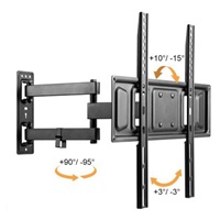 Výsuvný držák Brateck LPA63-443 pro TV 32"-55" 35kg polohovatelný nástěnný