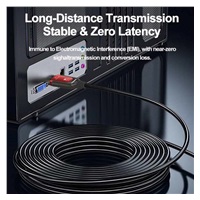 PREMIUMCORD Ultra High Speed HDMI 2.1 optický fiber kabel 8K@60Hz, zlacené 20m