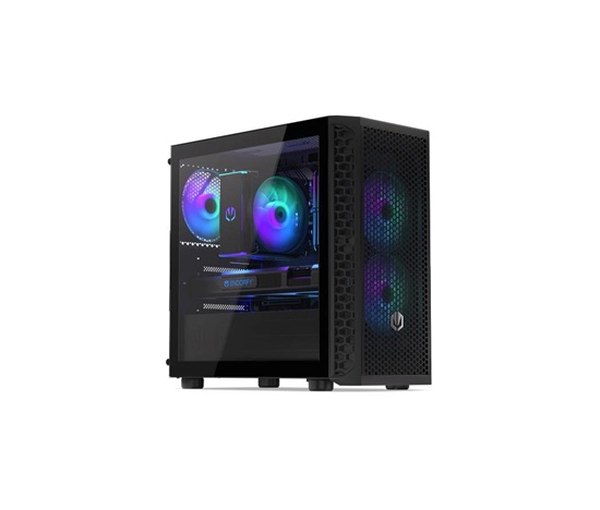ENDORFY Case Signum M30 ARGB, Průhledná bočnice, mATX, 3x120mm, černá