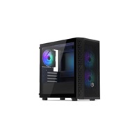 ENDORFY Case Signum M30 ARGB, Průhledná bočnice, mATX, 3x120mm, černá