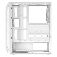 EVOLVEO Xenon, skříň ATX, 4x ARGB ventilátor 120mm, přední panel airflow mesh, bílá