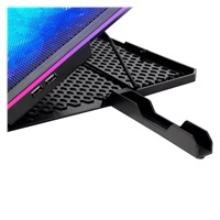 EVOLVEO Ania 9RGB, chladící podložka pod notebook, 6x ventilátor, RGB podsvícení ventilátorů a obvodu
