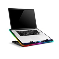 EVOLVEO Ania 9RGB, chladící podložka pod notebook, 6x ventilátor, RGB podsvícení ventilátorů a obvodu
