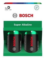 Bosch LR20SA2B/00 Super Alkaline (Blistr 2 ks)