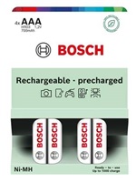 Bosch HR03B4P700/00 AAA 700mAh Ni-MH Ready to Use (Blistr 4 ks)
