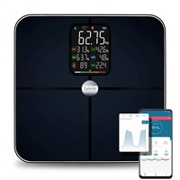 Salente BodyFit, chytrá osobní diagnostická fitness váha, Bluetooth, černá