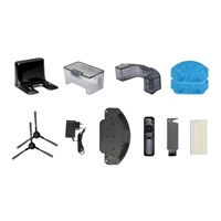 Salente R2, robotický vysavač, stírání vodou, nabíjecí stanice, bílý