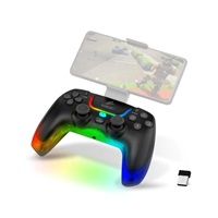 EVOLVEO Ptero2, bezdrátový & drátový gamepad pro PC, PS3/4/5, iOS, Android, Switch, černý