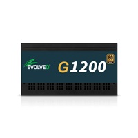 EVOLVEO G1200 zdroj 1200W, 80+ GOLD, ATX 3.1, aPFC, 140 mm ventilátor, záruka 3 roky, černý