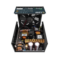EVOLVEO G1200, zdroj 1200W, 80+ GOLD, ATX 3.1, aPFC, 140 mm ventilátor, plně modulární, záruka 3 roky, černý