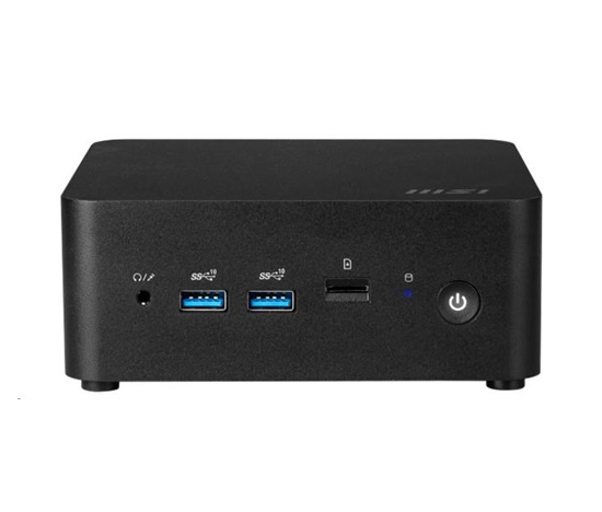 MSI PC Cubi NUC 1MG-244BEU, Core 3 100U, N/A, N/A, N/A, No OS, Black