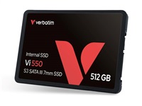VERBATIM SSD Vi550 S3 512GB SATA III, 2.5” W 535/ R 560 MB/s