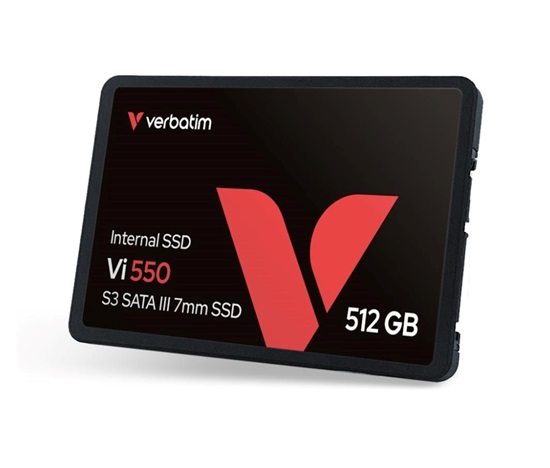 VERBATIM SSD Vi550 S3 512GB SATA III, 2.5” W 535/ R 560 MB/s