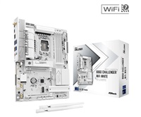 ASRock MB Sc LGA1851 B860 Challenger WiFi WHITE, Intel B860, 4xDDR5, 1xHDMI, WiFi, ATX