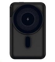 WG Powerbank 10000 mAh s nabíjecím slotem na Apple Watch a stojánkem/black