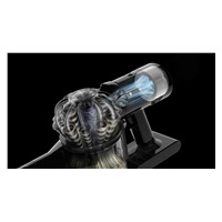 Dyson Car+Boat ruční vysavač, šedá/fialová, výdrž až 50 min, 2 Tier Radial, sací výkon 115 aW, plně utěsněná filtrace