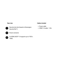 DELL LCD SE2426H - 24"/FHD/IPS/1920x1080/16:9/144Hz/8ms/1000:1/300 cd/m2/HDMI/VESA/3YNBD (210-BVCB)
