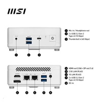 MSI PC Cubi 5 1M-483BEU, Core 5 120U, 16GB, N/A, N/A, No OS, White