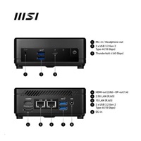 MSI PC Cubi 5 1M-484BEU, Core 3 100U, 8GB, N/A, N/A, No OS, Black