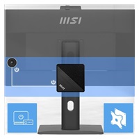 MSI PC Cubi 5 1M-484BEU, Core 3 100U, 8GB, N/A, N/A, No OS, Black