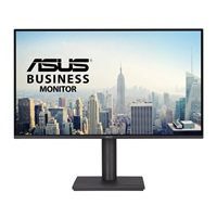 ASUS LCD 27" BE27AQ, 2560x1440, 350nits, 75Hz, 5ms, HDR10, High adj., Vesa, DP, HDMI, USB, Audio, Repro, Black