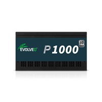 EVOLVEO P1000, zdroj 1000W, 80+ PLATINUM, ATX 3.1, aPFC, 140 mm ventilátor, plně modulární, 3 roky záruka, černý