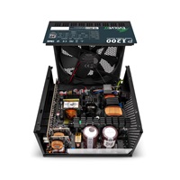 EVOLVEO P1200, zdroj 1200W, 80+ PLATINUM, ATX 3.1, aPFC, 140 mm ventilátor, plně modulární, 3 roky záruka, černý