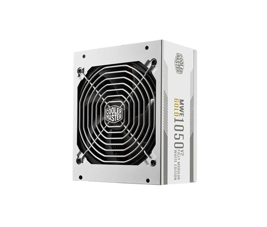 Cooler Master zdroj 1050W MWE Gold, 140mm, Plně modulární, 80+ Gold, ATX 3.1, bílá