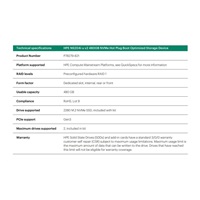 HPE NS204i-u v2 480GB NVMe Hot Plug Boot Optimized Storage Device P78279-B21 RENEW