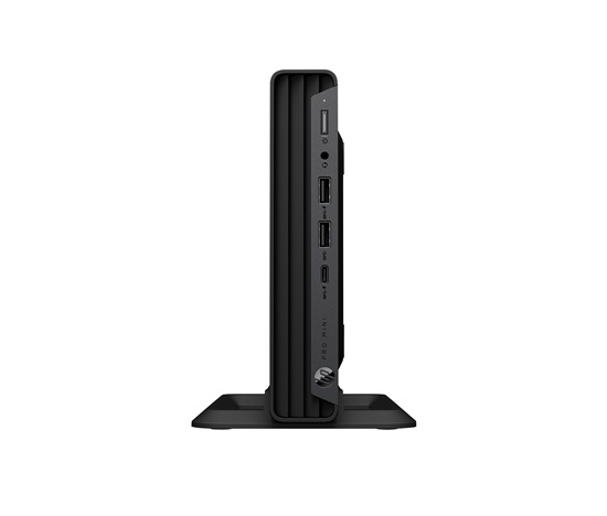HP PC Pro Mini 400 G9, i3-14100T, 8GB DDR4,512GB, Intel HD, WiFi 6E+BT, USB kl. a myš, 90W, 2xDP+HDMI, FDOS