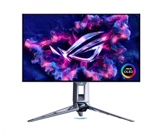 ASUS LCD 27" ROG Swift OLED PG27AQWP-W Gaming monitor, 2560x1440, Flat, G-Sync, 2K 520Hz/HD 720Hz, 0,02ms, HDMI, DP, VES