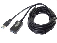 PremiumCord USB 3.0 opakovač a predlžovací kábel A/M-A/F 5m