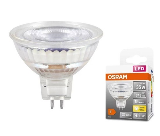 BAZAR - OSRAM LED STAR GU5,3  3,8W/827 12V MR16 35W teplá (Poškozený obal)