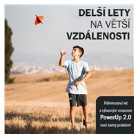 PowerUp Letadlo 2.0: elektrická vlaštovka modrá