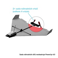 PowerUp Sada náhradních dílů Spare Parts pro letadlo 4.0