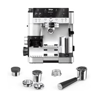 Ninja Luxe Café Premier ES601EU, 3v1 kávovar, stříbrný, mlýnek s váhou, technologie Barista Assist