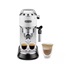 DeLonghi Dedica EC685.W Style pákový kávovar, 1450 W, 15 bar, technologie Thermoblock, Cappuccino systém, bílá
