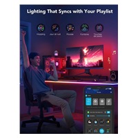 BAZAR - Govee Neon RGBIC LED podsvícení pro stůl - Poškozený obal (Komplet)