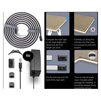 BAZAR - Govee Neon RGBIC LED podsvícení pro stůl - Poškozený obal (Komplet)